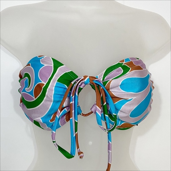 Cotton On Body | Halter Neck Floss Bikini Top With Multiple Tie Styles - Picture 5 of 9